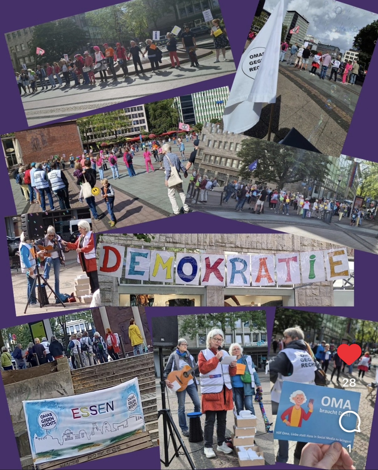 DEMOKRATIE braucht uns alle!